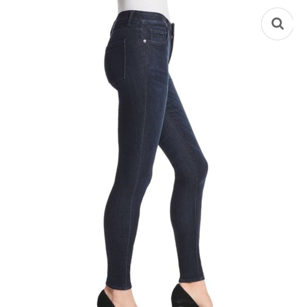 DL1961 Margaux Instasculpt Ankle Skinny Jeans Size 29 Dark Wash Minimalist